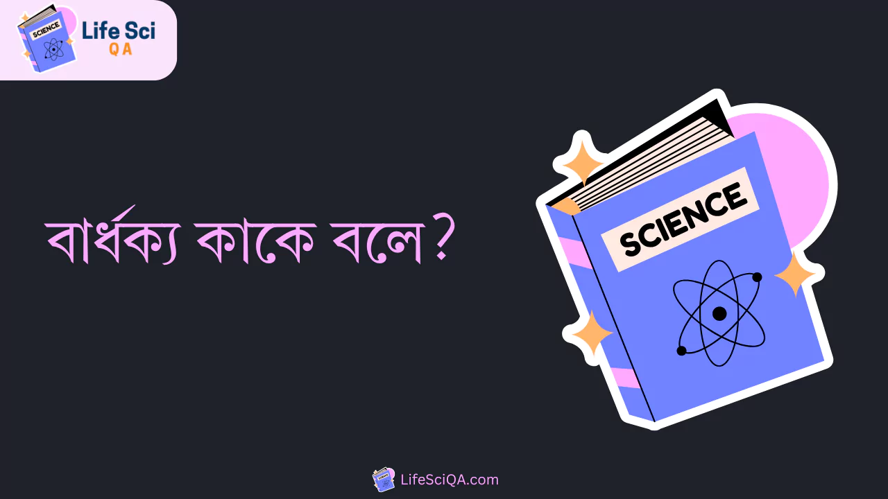 বার্ধক্য কাকে বলে?