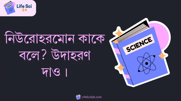 নিউরোহরমোন কাকে বলে? উদাহরণ দাও।