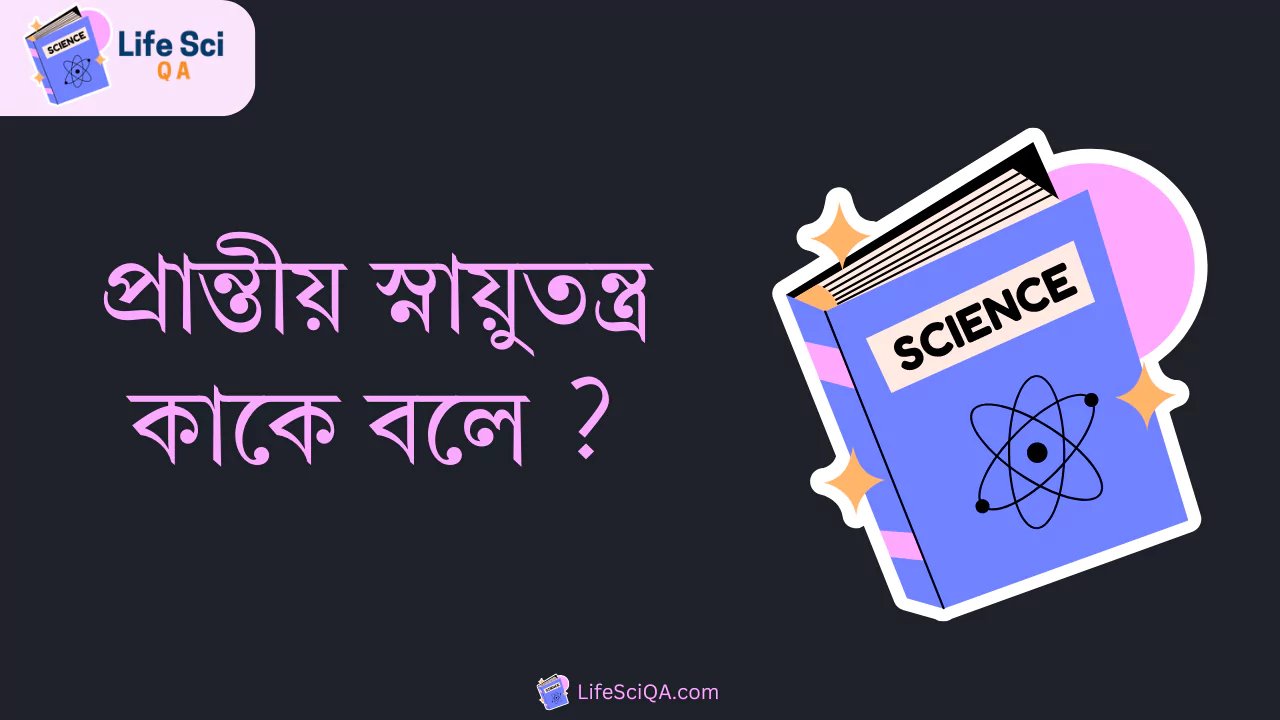 স্বয়ংক্রিয় স্নায়ুতন্ত্র কাকে বলে ?